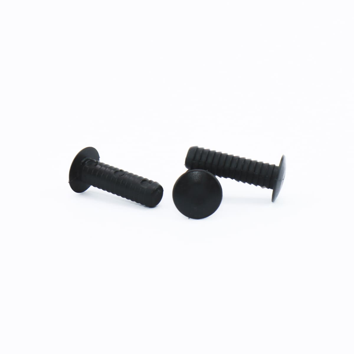 Nylon pluggen M8 x 30 zwart 100 st