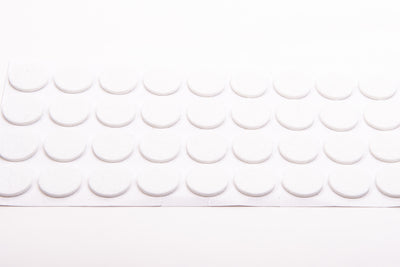 Plakvilt 24 mm wit 36 stuks