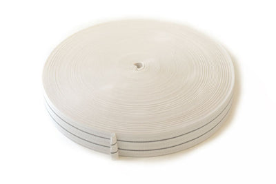 Elastische singelband 100% rek 6 cm rol á 100 m