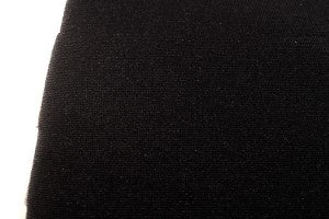 Gelamineerd dek zwart 5 mm 70 cm glad 50 m