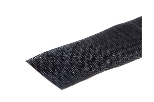 Klittenband 20 mm haak zwart zelfklevend 25 m